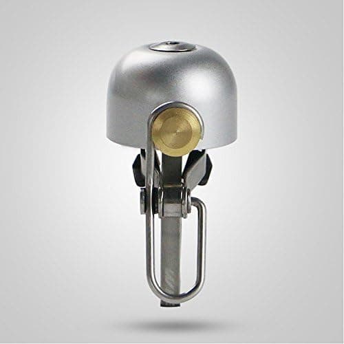 Mountain Bike Horn w/ Great Sound Bicycle Bell Cycling Alarm Ring, Silvery