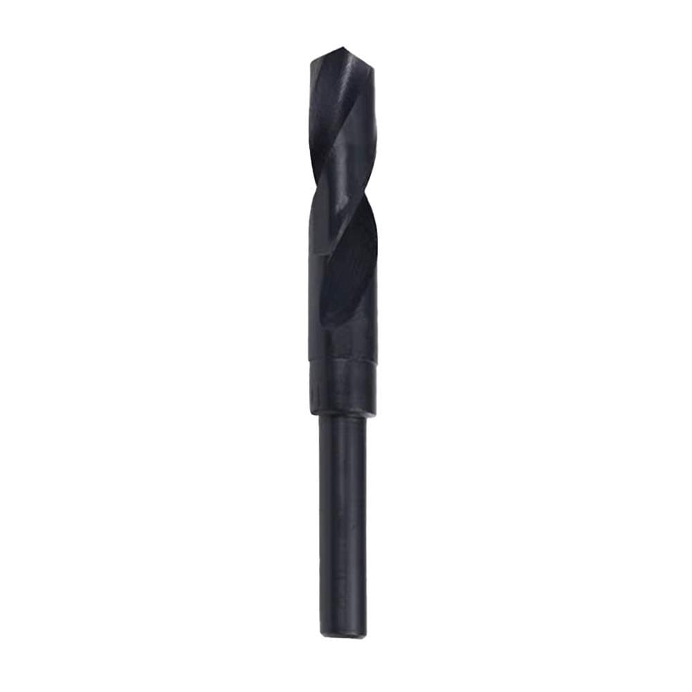 Benliu Reduced Shank High Speed Steel Drill Bit with 1/2" Shank 17mm High Speed Steel HSS 9341 Black Oxide 1Pcs