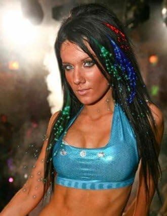Starlight Strands Illuminating Fiber Optic Hair Extensions & Rave Toy