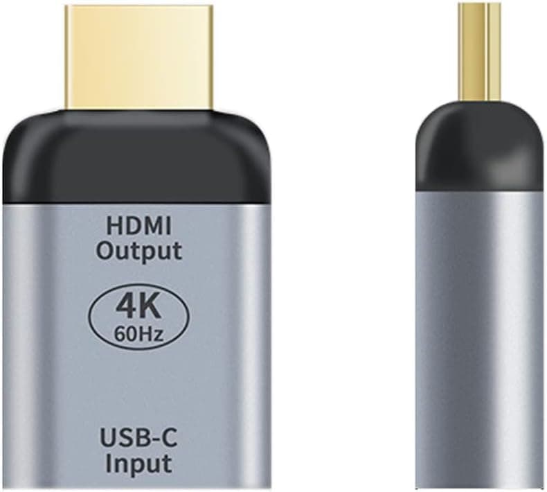 Cablecc USB-C Type C Female Source to HDMI Sink HDTV Adapter 4K 60hz 1080p for Tablet & Phone & Laptop…