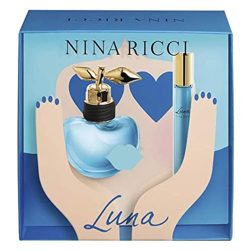 Nina Ricci Luna for Women 2 Pieces Set (1.7 Ounce Eau De Toilette Spray + 10 ML Roll On)