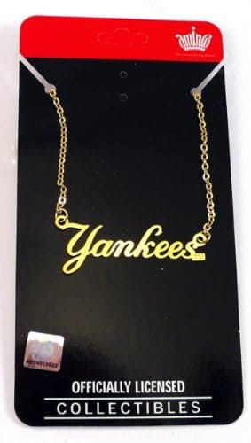 New York Yankees Script Team Necklace
