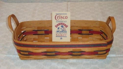 Longaberger 1993 Crisco American Baking Celebration Basket