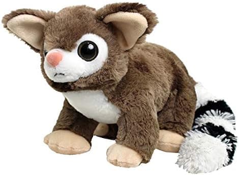 WISHPETS Brown Standing Ringtail Cat 12" Stuffed Animal Plush Toy