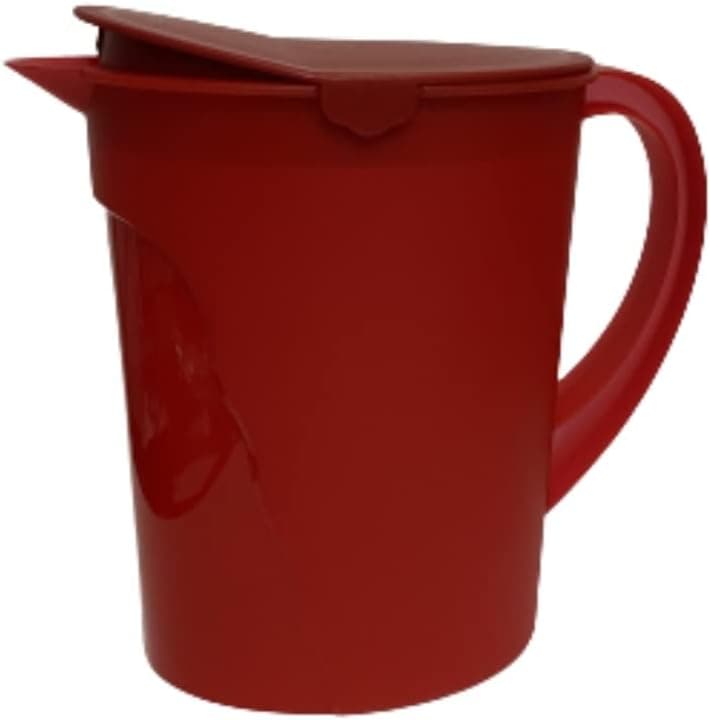 Tupperware Impressions Gallon Pitcher, Red