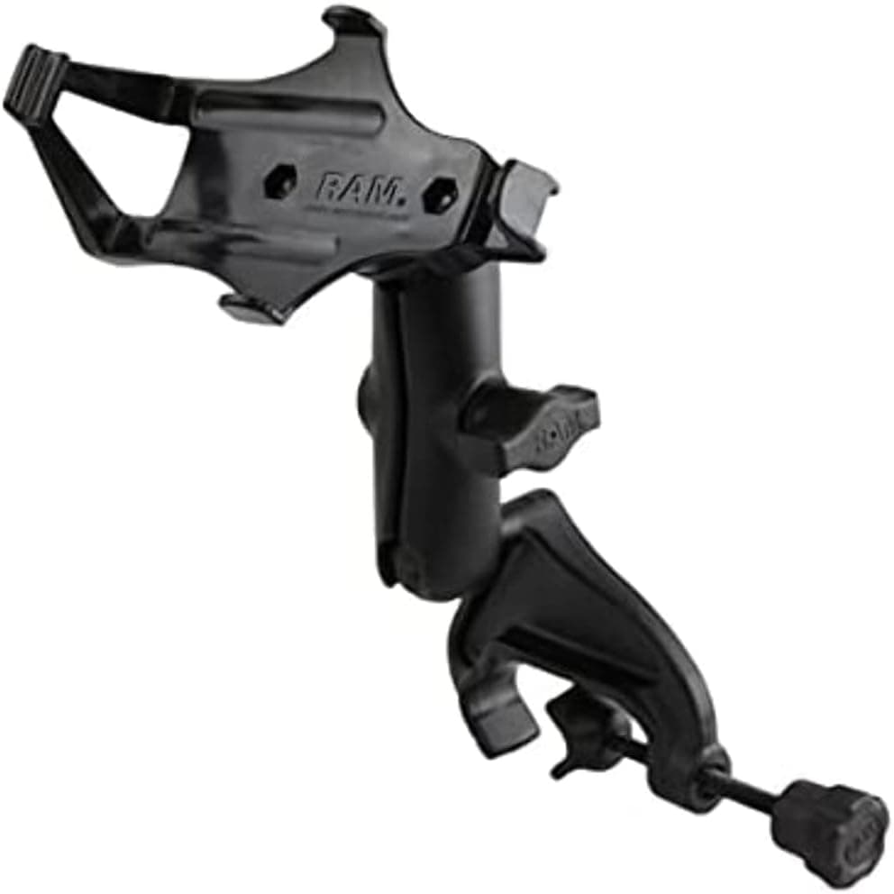 RAM® Double Ball Yoke Clamp Mount for Garmin GPSMAP 176, 396, 496 + More