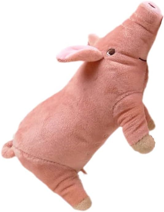 GUDVES Cute Cartoon Piglet Plush Toy Stuffed Soft Animal Pig Doll for Children's Gift Kids Toys Piggy Kawaii Gift for Girls (9.8in)