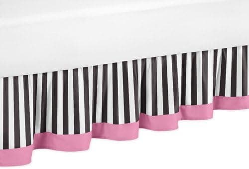 Sweet Jojo Designs Queen Bed Skirt for Paris Childrens and Teen Bedding Sets
