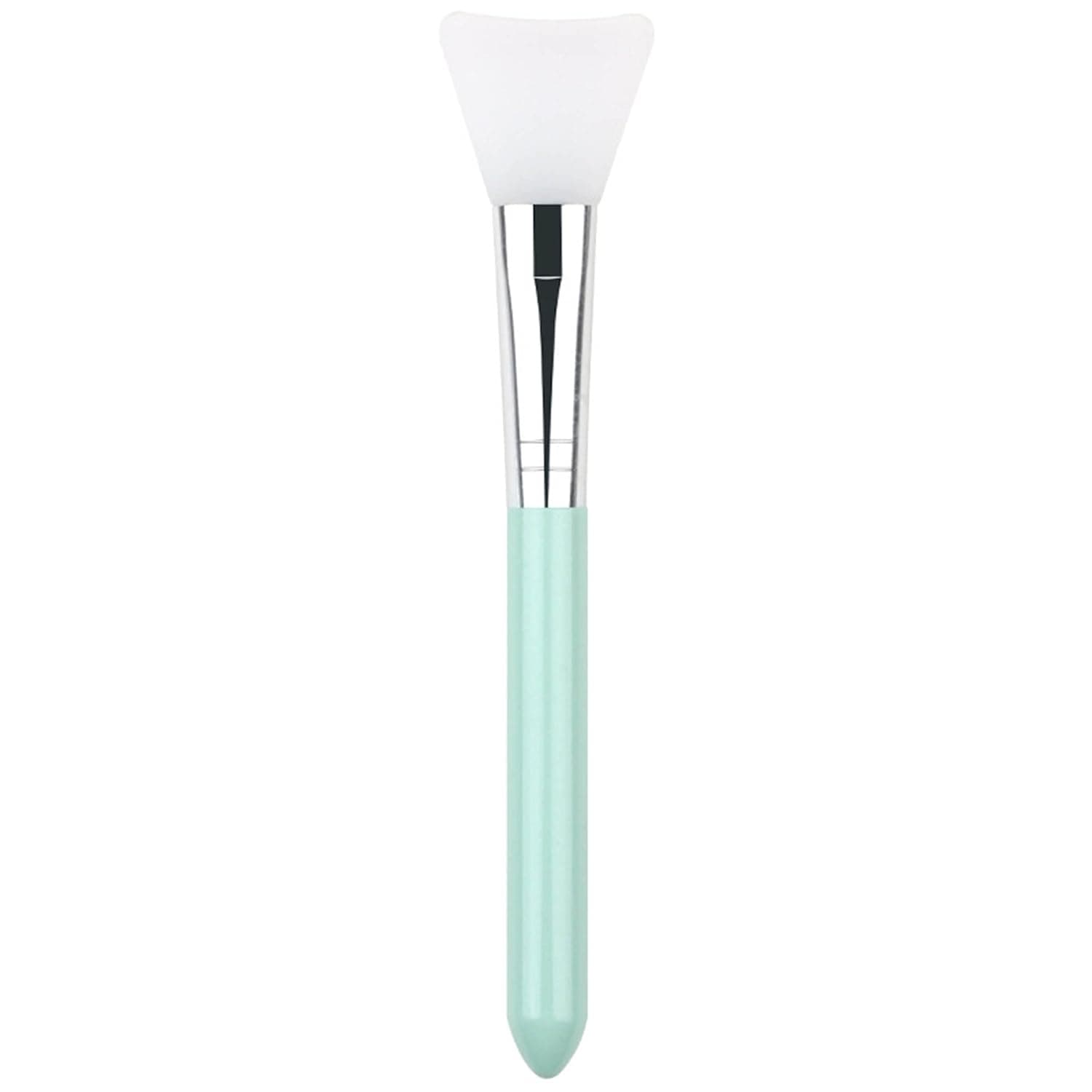 Face Mask Brush,Mask Beauty Tool Soft Silicone Facial Mud Mask Applicator Brush Hairless Body Lotion And Body Butter Applicator Tools Premium Quality Silicone Face Mask Brushes. Facial Mask Applicators for Mud, Clay, Charcoal Mixed Mask, and Body Lotion (green-Flat)