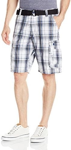 Lee Men's Big & Tall Big and Tall Dungarees New Belted Wyoming Cargo Short