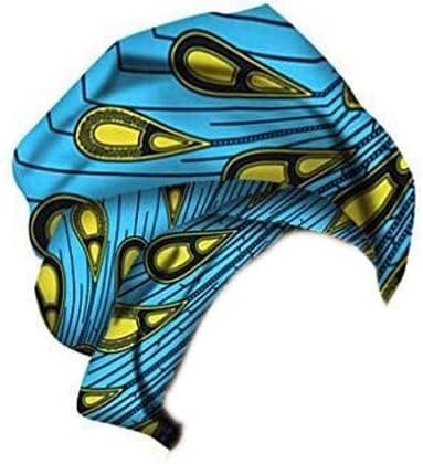 African Traditional Headwrap Scarf Tie, Multi-Color Urban Ladies Hair Accessory Headband Head Scarf (TTJ15)