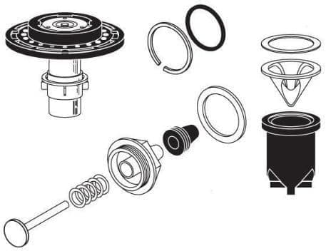 Sloan Valve R-1004-A Regal Water Closet Rebuild Kit by Sloan Valve