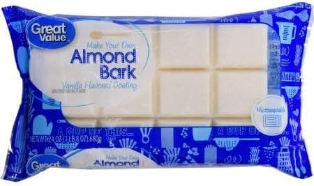 Vanilla Almond Bark, 24 OZ segmented bar - PACK OF 4