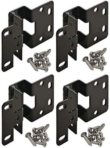 Five-Knuckle Hinge - Grade 1, for 3/4" Door Thickness, Institutional Hinge, Black Powder Finish. Available in (2PK) (4PK) (8PK) (4)