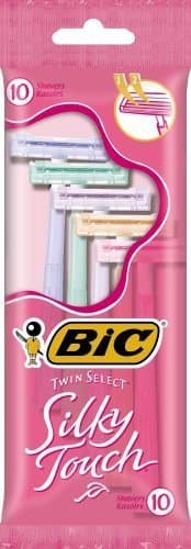 Bic Twin Select Silky Touch Shavers 10 Each (Pack of 12)