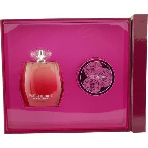 Liz Claiborne Realities Sweet Desire by Liz Claiborne for Women. Set-Eau De Parfum Spray 3.4-Ounce & Cream 3.4-Ounce
