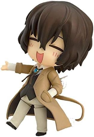Jiin Chuang 4 Inch Anime Characters Bungou Stray Dogs Nendoroid Figure Replaceable Accessories Action Doll Q Version