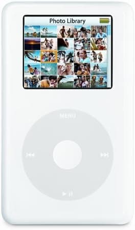 Apple iPod Photo 60 GB White M9830LL/A (4th Generation)  (Discontinued by Manufacturer)