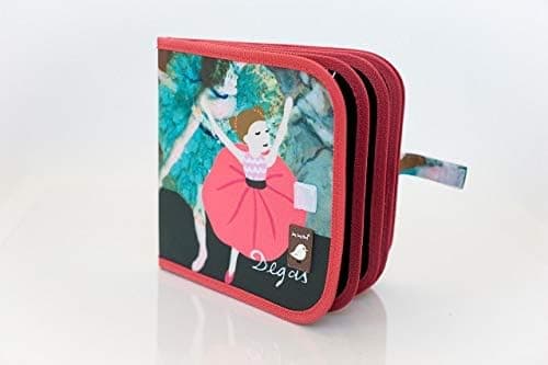 Jaq Jaq Bird Children's Mess-Free Chalk Coloring Book (Degas)