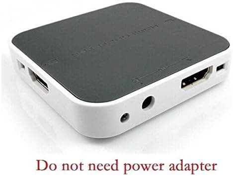 1x2 Hdmi Splitter 1 in 2 OUT Duplicator Amplifier Extender Hdcp Full Hd 1080p Black