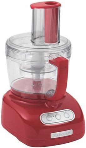 KitchenAid Red 12-Cup 700 Watt Ultra Wide Mouth Food Processor