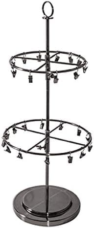 Clip Carousel by Tim Holtz Idea-ology Clip, 17.5 Inches Tall, Includes 25 Clips, Antique Nickel Finish, TH93214