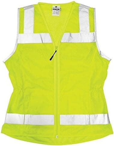ML Kishigo Ladies Mesh Vest - Economy - Lime - Small
