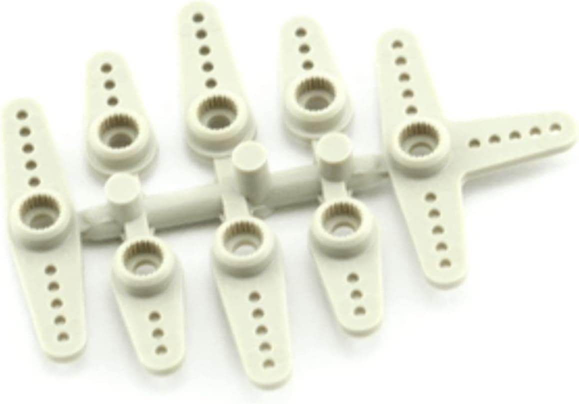 Du-Bro 674 Super Strength Servo Arms Standard Jr Servos (8-Pack)