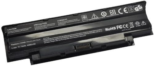 BestronicMall - New 6 Cells Dell J1KND Replacement Battery for Dell Inspiron N4010, N4010-148, N4010D, N4010D-158, N4010D-248, N4010D-258, N4010R, Inspiron N5030, N5030D, N5030R Laptop - 11.1V 4400mAh