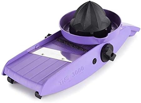 Kitchen Master Easy-Hold Mandoline Slicer with Lemon Squeezer - Purple