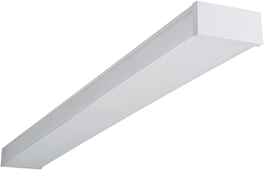 Metalux 4WP3040R 4' LED wrap Light , White, 29.28"L x 2.36"W x 2.8"H