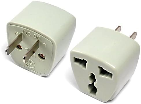BoxWave to American Outlet Plug Adapter, Plug Adapter for Smartphones and Tablets