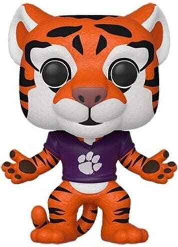 Funko POP College: Clemson - The Tiger (Home Orange Paw Multicolor