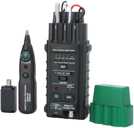 Multifunctional RJ45 RJ11 Handheld Network Cable Tester Wire Telephone Line Detector Tracker BNC With LED lights indication