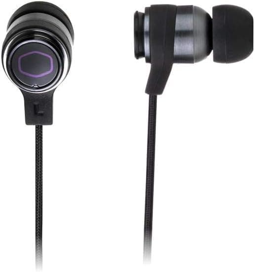 Cooler Master Masterpulse MH703 Gaming Earbuds with Extra Ear Tips 10mm Drivers Components Other MH-703