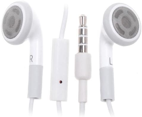 TOMTOP Earphone Headphone with Mic for ipod iphone 3 3GS 4 4G 4S iPad