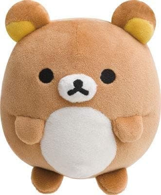 San-X Rilakkuma Round Soft Plush Doll Rilakkuma S size MX48701