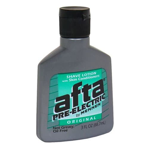 Afta Pre-Electric Shave Lotion with Skin Conditioners, Original, 3-Ounce Bottles (Pack of 12)