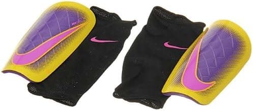 Nike Mercurial Lite Shin Guard, Yellow/Purple/Pink, Size M