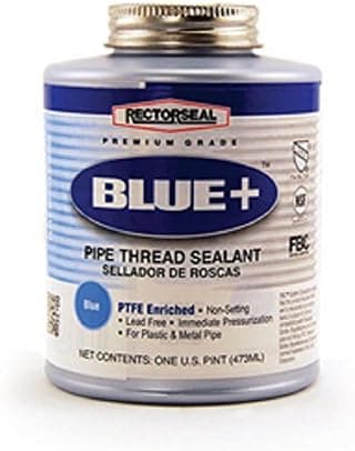 Rectorseal 31433 Pint Brush Top Blue+ Pipe Thread Sealant