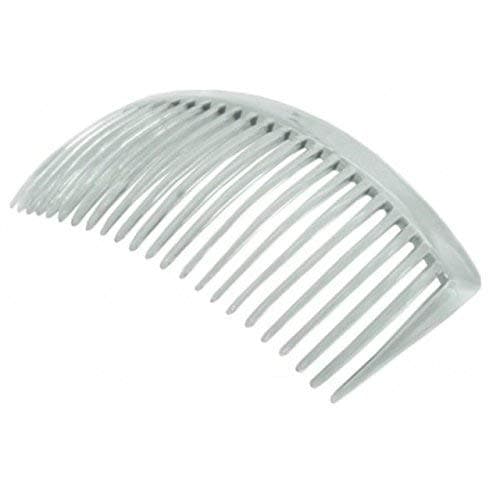 2 x Clear Large 90mm Side Combs/Hair Slides