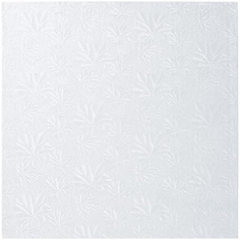 Oasis Supply Square Cake Drum, 20-Inch, White Foil