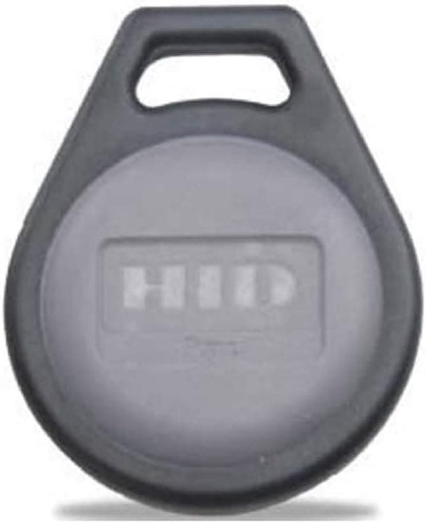HID Corporation 1346 ProxKey III Key Fob Proximity Access Card Keyfob, 1-1/4" Length x 1-1/2" Height x 15/64" Thick (25)