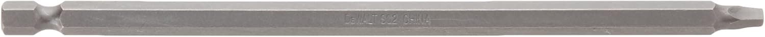 DEWALT DW2262 #2 Square Recess 6-Inch Power Bit,Grey