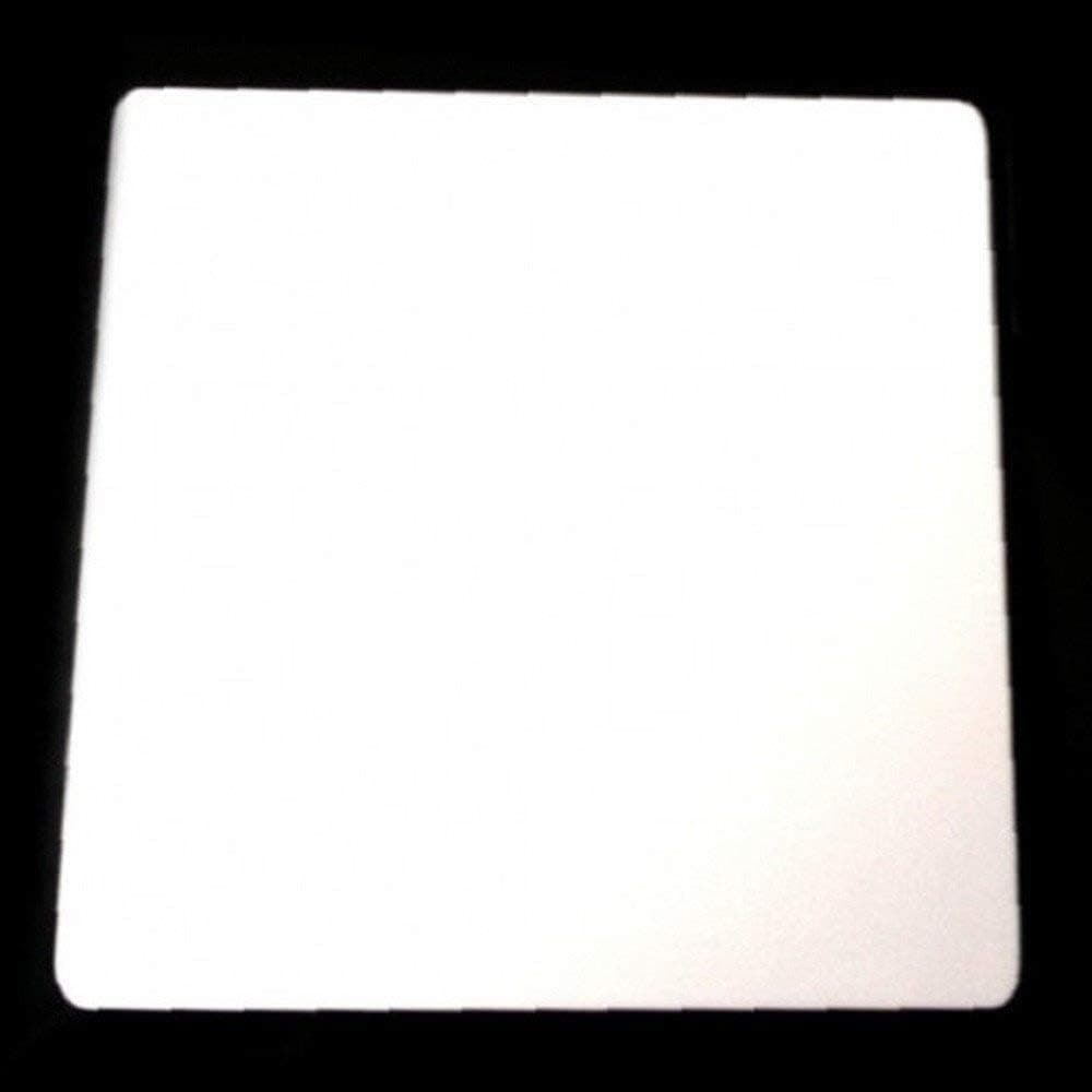Square Serving Mat/Table Protector - White - Gloss Finish - 30 x 30 cm (11.8" x 11.8")