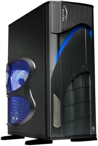 Thermaltake Shark VA7000BWA ATX/MicroATX Full Tower Case with EMI Shield Honeycomb Side Panel (Black)