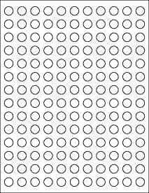 Wondertrail Dice Stickers 1/2in Round 154 Stickers WONST5EA1