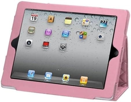 Asmyna My Jacket Case for iPad 2, Luxury Pink Quilted (IPAD2MYJK137WP)