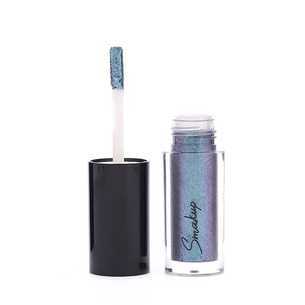 QUXUN Liquid Glitter Eyeshadow , Metallic Glitter Shimmer Eye Looks Waterproof Long Lasting Quick-Drying Sparkling Eye Shadow Makeup 08#