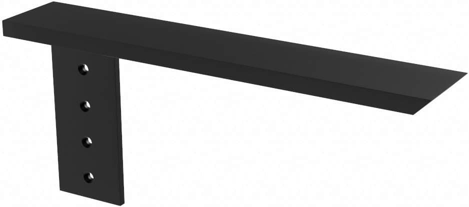 Side Wall Hidden Countertop Support Bracket (26 inch, Right)